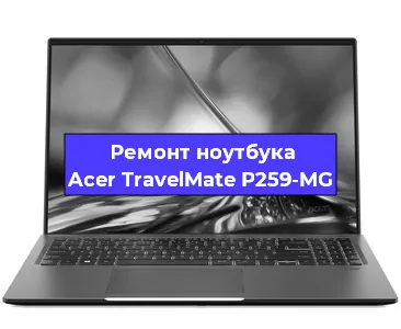 Чистка от пыли и замена термопасты на ноутбуке Acer TravelMate P259-MG в Воронеже